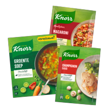 Knorr mix voor saus, soep of maaltijd